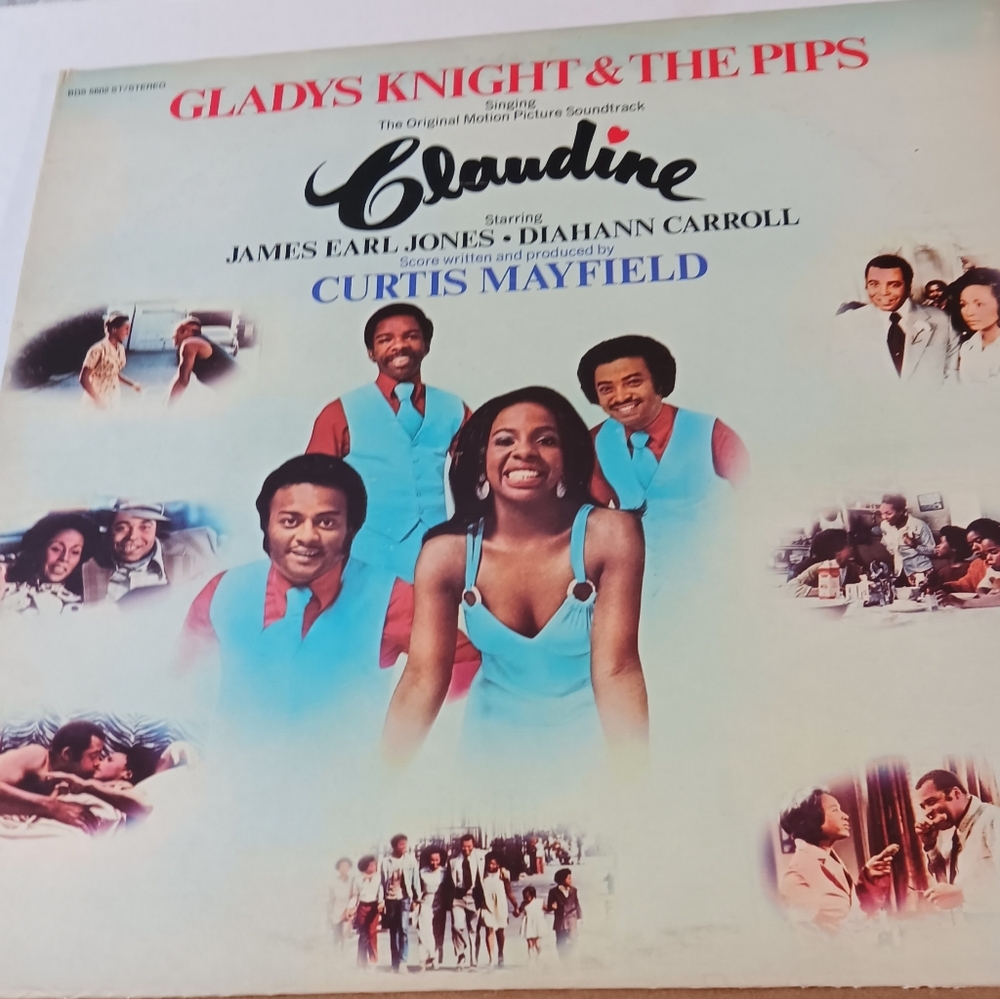 Vintage vinyl original soundtrack Claudine james earl jones